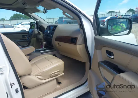 2015 Nissan Armada Sl из США, поврежденный, VIN 5N1BA0ND5FN609920